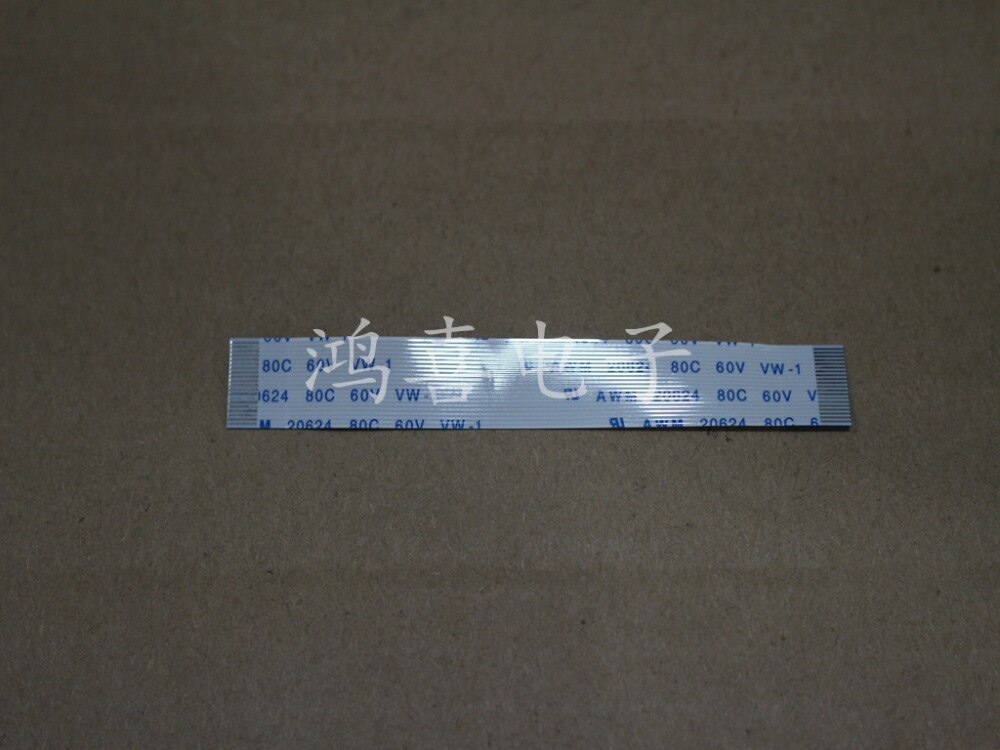 AWM 20624 80C 60V VW-1 FFC FPC Flexible Cable 0.5mm Pitch 18 Pins 80mm Length Forward