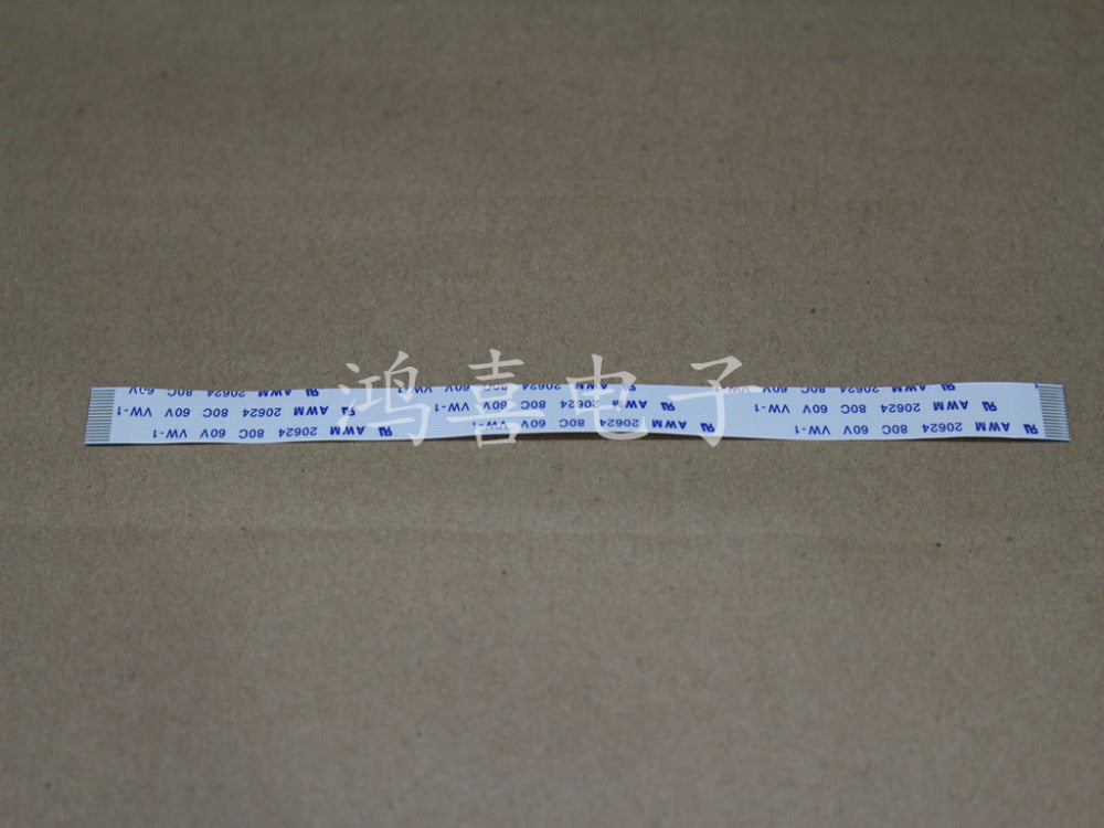 AWM 20624 80C 60V VW-1 FFC FPC Flexible Cable 0.5mm Pitch 16 Pins 200mm Length Forward