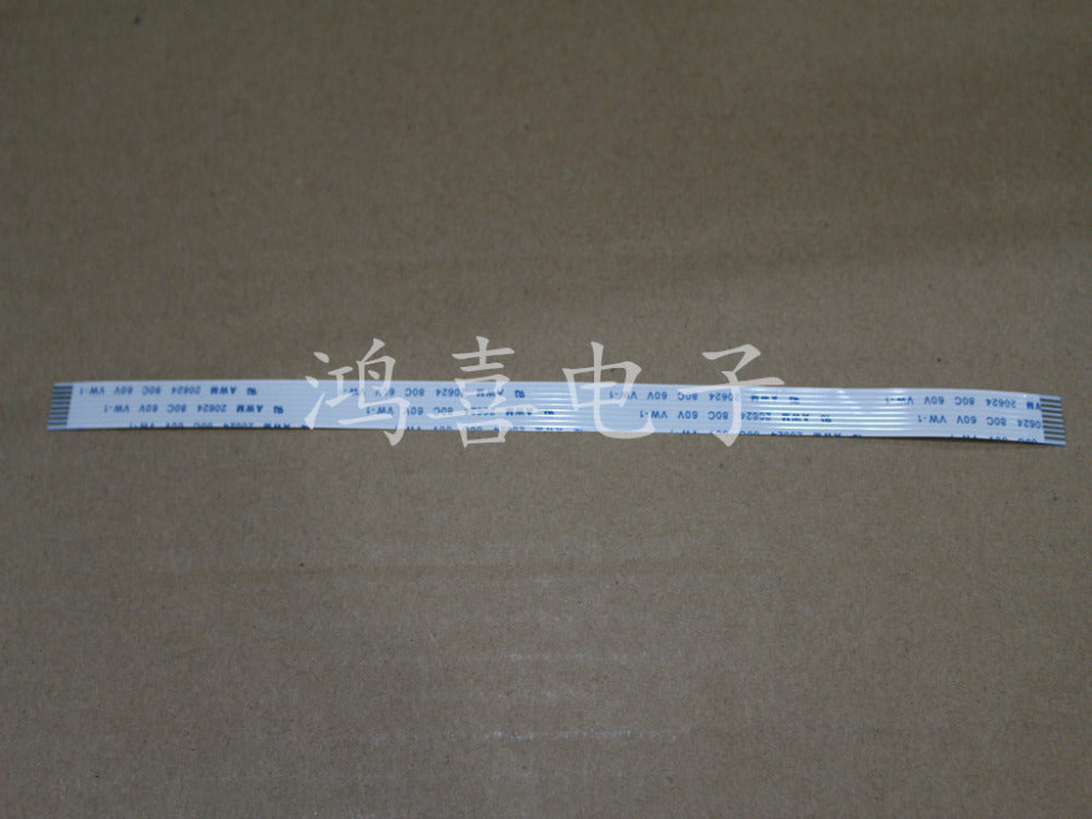 10Pcs FFC FPC Flexible Cable 1.0mm Pitch 8 Pins Length 200mm Direction Forward AWM 20624 80C 60V VW-1