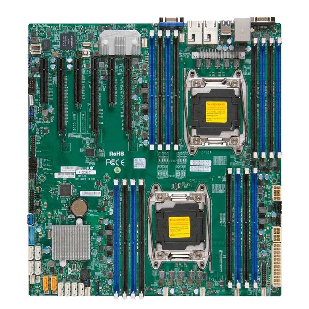 X10DRi-T Supermicro Server Motherboard E5-2600 v4/v3 Family Intel? X540 Dual Port 10GBase-T LGA2011 DDR4 Full Tested Working