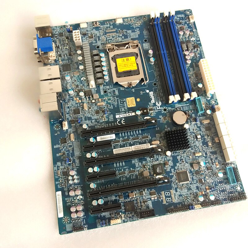 X10SAT Supermicro Workstation Motherboard Support E3-1200 V3/V4 4th/5th Gen i7/i5/i3 Processors SATA3 USB 3.0 LGA1150 DDR3 Full Tested Working