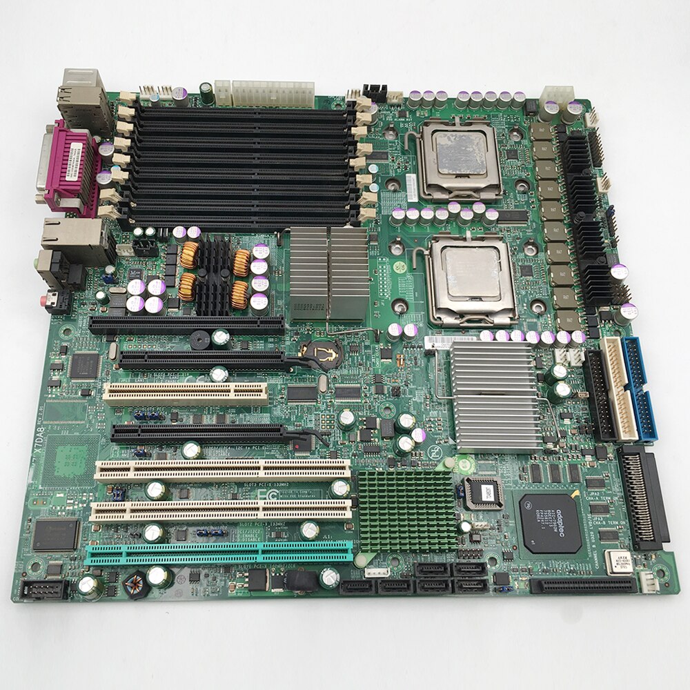 X7DA8 SuperMicro LGA 771 Workstation MainBoard Intel 5000X (GreenCreek) chipset Full Tested Working
