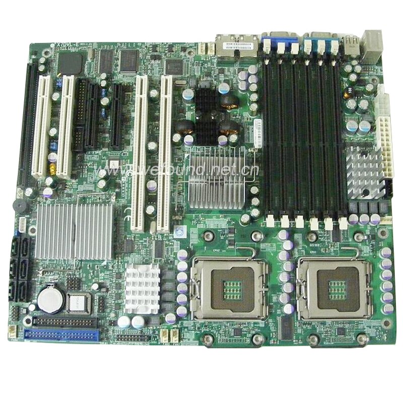 X7DVL-E SuperMicro Server Motherboard LGA771 Support E54 Series Cpu Full Tested Working