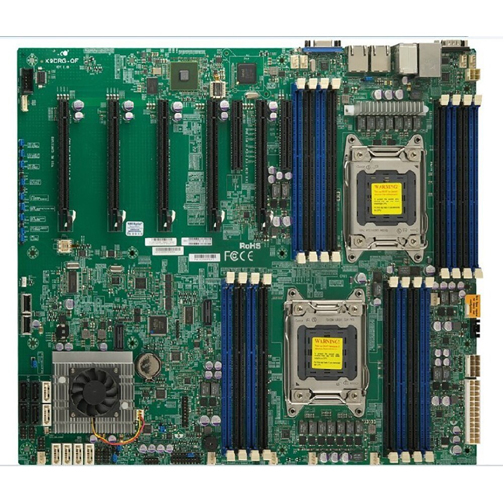 X9DRG-QF Supermicro Server Motherboard Xeon E5-2600 V1/V2 Family ECC 4 PCI-E 3.0 x16 (Double-Width) LGA2011 DDR3 Full Tested Working