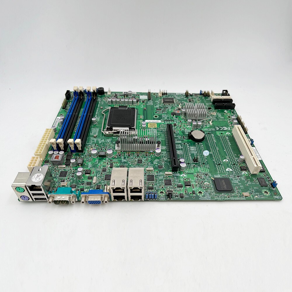 X9SCI-LN4F Supermicro Server Motherboard Support Xeon E3-1200 V1/V2 Series 2nd And 3rd Gen Core i3 LGA1155 DDR3 ECC IPMI 2.0 Full Tested Working