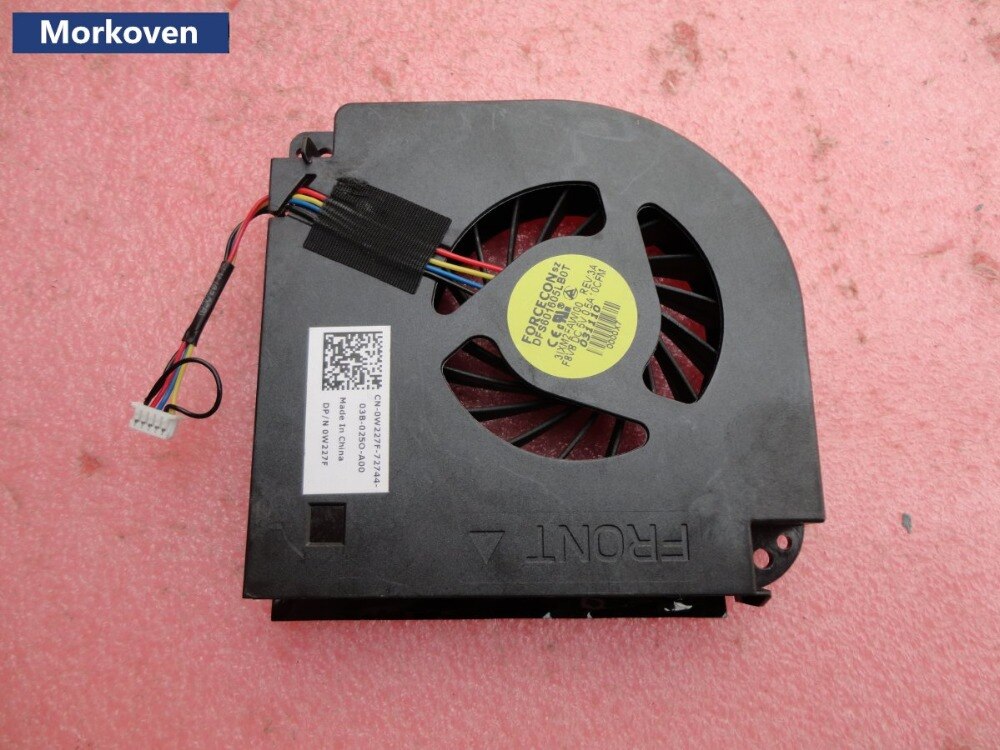 ZB0508PHV1-6A B3624.13.V1.F.GN W227F Laptop CPU Cooler Fan for DELL Precision M6400 M6500