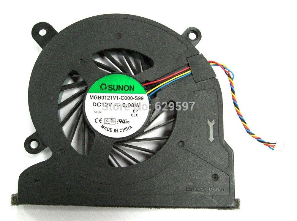 CPU cooling fan cooler for Acer Aspire All In One 5600U A5600U-UB308 MGB0121V1-C000-S99 4pin 12V 6.08W