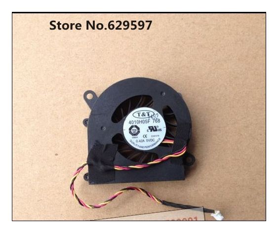 CPU cooling fan cooler for T&T 4010H05F 768 5V 0.42A 4CM 3PIN Video Card VGA Cooler Giada N10 N16 n18 MINI Micro computer fan