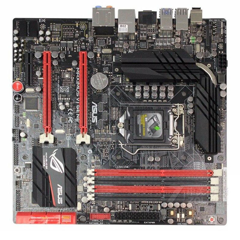 desktop motherboard ASUS Maximus VI Gene Z87 DDR3 LGA 1150