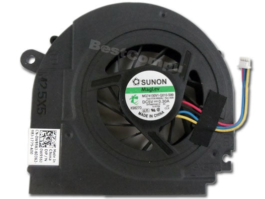 free shiping New CPU Cooling Genuine Fan for Dell Studio Series 1555 1558 1557 W956J, MG74130V1-Q010-S99 3YFM8FAWI10
