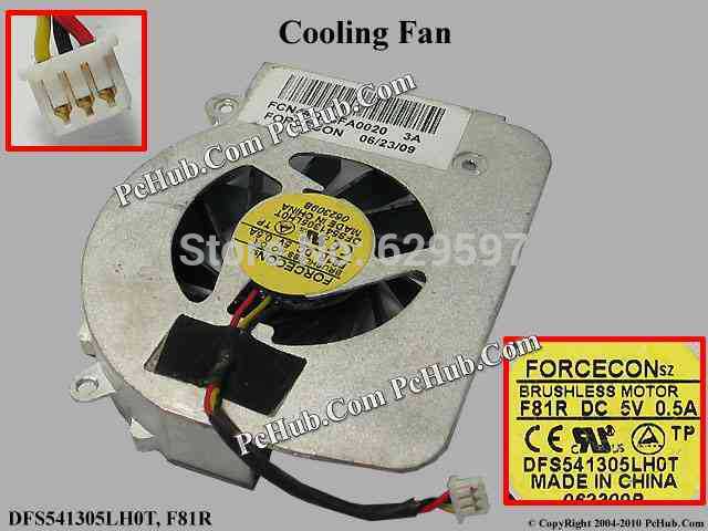 laptop CPU COOLING COOLIG FAN FOR LG LGR48 R460 R480 Ksb05105ha DFS541305LH0T F81R FCN44QL3FA0020