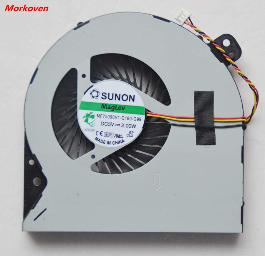 laptop CPU Cooling fan cooler for ASUS K55 K55D K55DR X550DP K550D MF75090V1-C180-G99 X550D X750DP K555Z VM590Z X750JB 3PIN