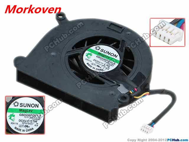 laptop CPU Cooling fan cooler for Fujitsu M9410 M9415 GB0506PGV1-A 13.V1.B3620.F.GN 5V 1.1W 4PIN