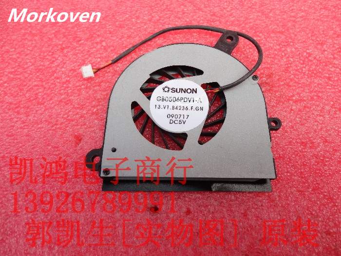laptop cooler CPU Cooling Fan For DELL INSPIRON 1370 13Z GB0506PDV1-A 7D4T8 07D4T8 DC280007JS0 13Z-1370