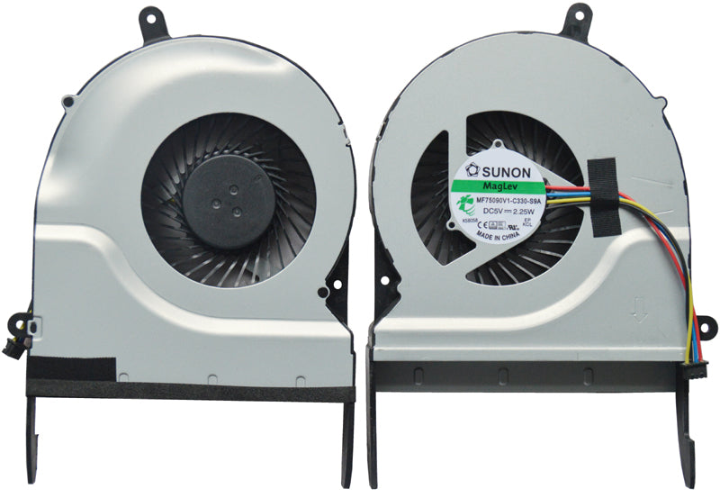 laptop CPU cooling fan Cooler FOR ASUS N551J N551JW N551JX N551JK N551JQ G58 G58J G58JW MF75090V1-C330-S9A