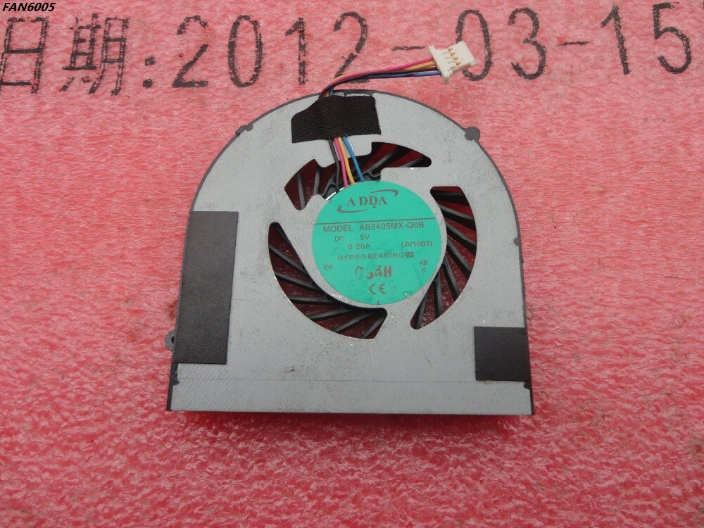 laptop CPU cooling fan Cooler Fan FOR FUJITSU LifeBook PH520 AB5405MX-Q0B MG50060V1-B010-S99 JV1003 MF50060V1-B020-S99