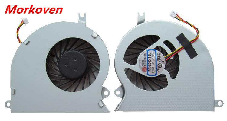 laptop CPU cooling fan Cooler for MSI GE40 X460DX MS-1491 1492 GE40 X3 MR MECHREVO X3-LE01 PAAD06015SL EG50060S1-C130-G9A 3PIN