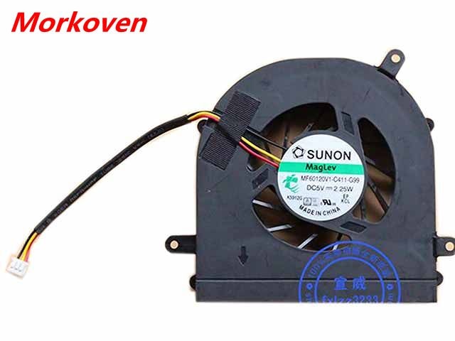 laptop CPU cooling fan FOR MF60120V1-C411-G99 THER7NBCR4-1401 NBCR415 5V 2.25W
