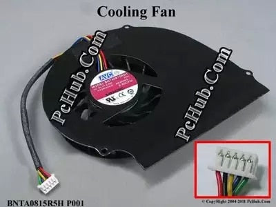 laptop CPU cooling fan cooler FOR Dell Alienware M15x CPU FAN BNTA0815R5H P001