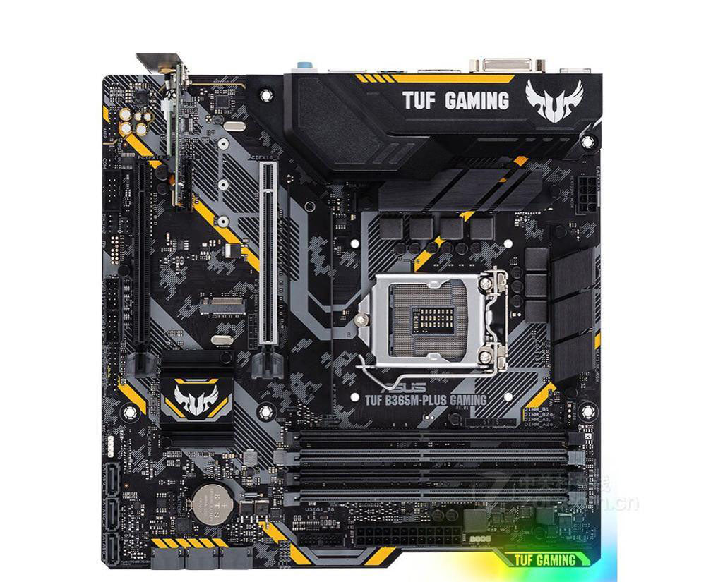 Used mainboard ASUS TUF B365M-PLUS GAMING(WI-FI) DDR4 LGA 1151 USB2.0 USB3.0 USB3.1 Desktop motherborad