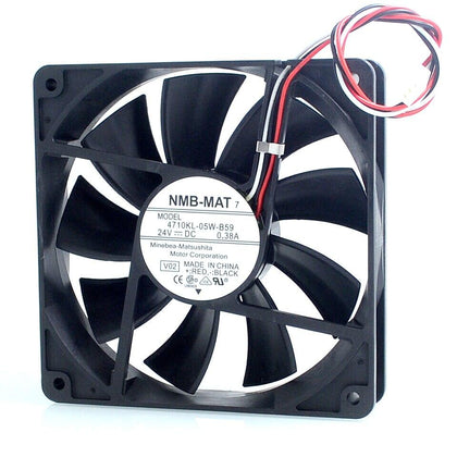 4710KL-05W-B59 12025 120mm 24V 0.38A stop to notify the police NMB inverter cooling fan