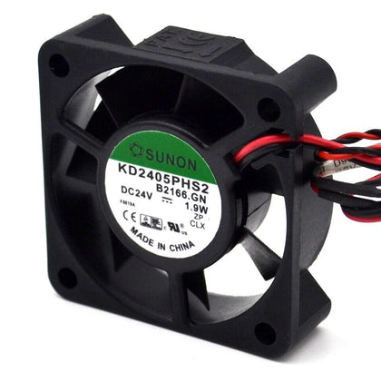 50*50*15mm KD2405PHS2 5015 50mm 24V 1.9W two-wire inverter cooling fan for build