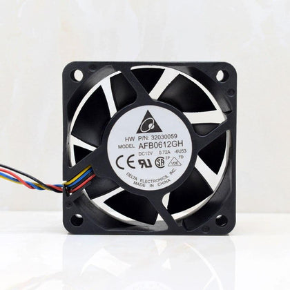 AFB0612GH 6025 6CM 60MM 12V 0.72A 4 line pwm server inverter computer axial case cooler cooling fan