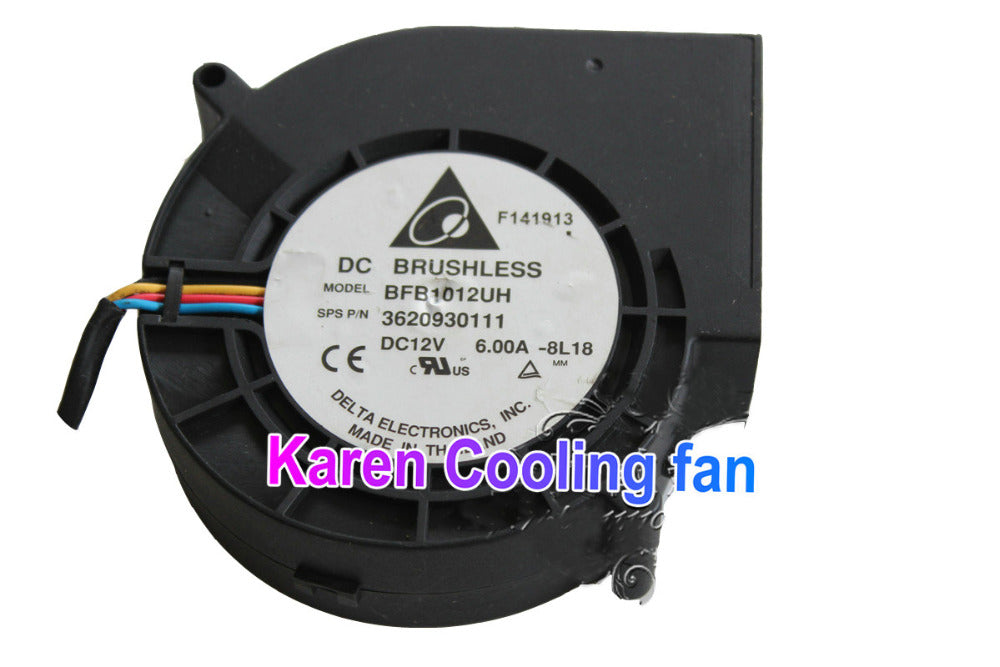 100% brand Delta BFB1012UH 9733 12v 6A 97 * 94 * 33MM car booster fan