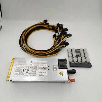 1400W 0MYV71 DPS-1200MB A D1200E-S0 17pcs PCIe 8PIN To 6+2PIN Power Cable
