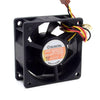 For SUNON 6025 2.2W KDE1206PTB1 60mm 12V 3 wire alarm cooling fan