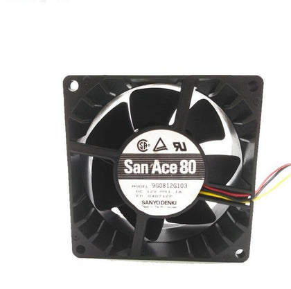 8038 12V 1.1A 8CM 80mm 9G0812G103 80 * 80 * 38MM large air volume high-speed server cooling fan