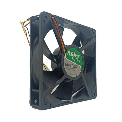 For Nidec TA450DC A34602-33 12025 24V Dual Ball Converter Cooling Fan 120mm 0.20A 3-wire
