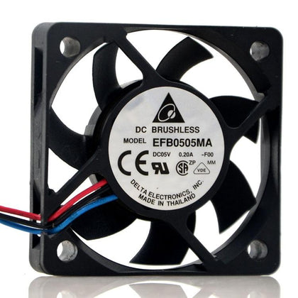 50mm 5V 0.20A EFB0505MA 5010 USB silent cooling fan