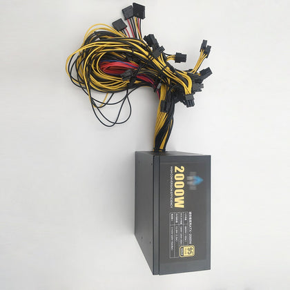2000W PSU Bitcoin Miner ATX 2000W Mining Rendering Support 8 Graphics Cards