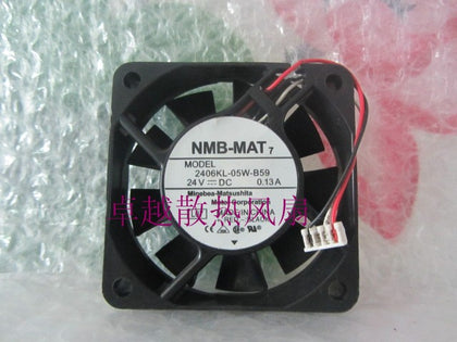 2406kl-05w-b59 24v 0.13a 60 15mm 3 line nmb cooling fan - inewdeals.com