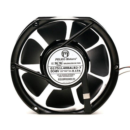 Pour pelko G1751L48BALB2-7 48 V 0.17 a 17251 ventilateur de refroidissement à double boule en cuivre