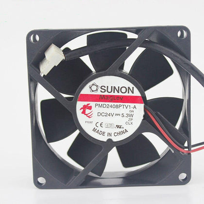 PMD2408PTV1-A 24V 5.3W cooling fan 8025 8CM 80mm inverter industrial cooler