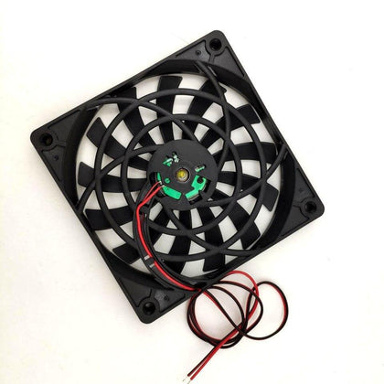 12015 0.19A 15MM thick slim chassis cpu cooling fan 2 Lines
