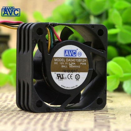Nw 4015 4 cm 40 mm 12 V 0,26 A DA04015B12H 4-Leiter-Lüfter für AVC 40 x 40 x 15 mm
