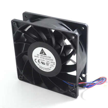 12038 FFB1224SHE 12cm 120mm 24v 1.20 big air volume converter cooling fan 120*120*38mm