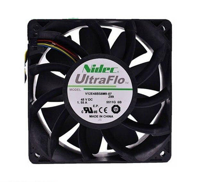 V12E48BS8M9-07 12038 120*120*38mm 120mm 48V 1.55A 4-P pwm case cooling fan
