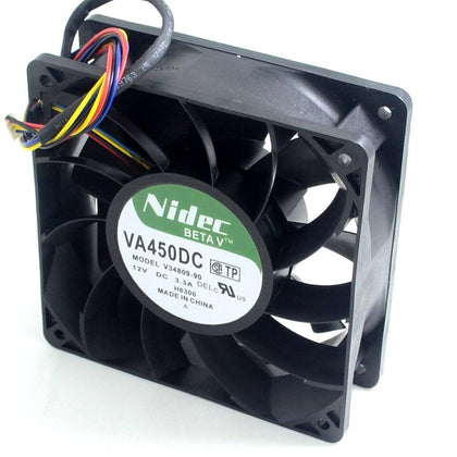 4-wire 12038 12cm 120mm VA450DC V34809-90 3.3A ultra violent winds conversion double ball bearing cooling fan suitable for nides