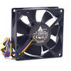 Delta AUB0812VH -SP00 DC 12V 0.41A 80mm PWM intelligent temperature control chassis cooling fan