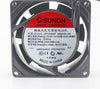 SF23080AT 2082HBL.GN fan AC 220V~230V Metal frame for fish tank cabinet cooling fan 8025 8cm 80mm