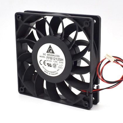 12025 120mm 12cm high speed air volume cooling fan 1.24A FFB1212SH