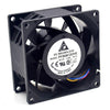 Delta 8CM 80mm fan 12V 3.3A PFB0812DHE three line cooling fan violence 80 *80 * 38mm