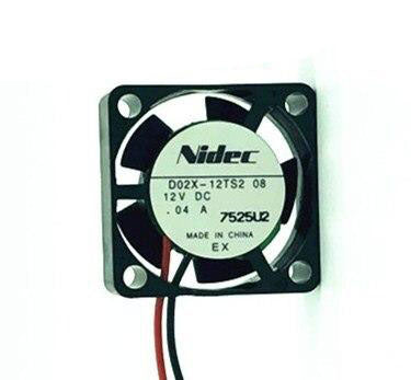 D02X-12TS2 ultra quiet fan 2510 25mm 12V 0.04A small micro mini Cooling fan