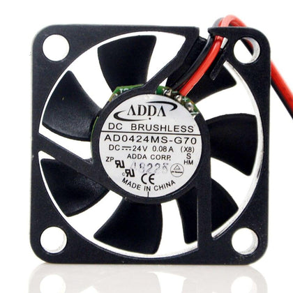 AD0424MS-G70 2 line printer inverter cooling fan 40mm 40*40*10 24V cooling fan