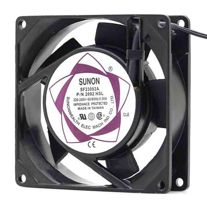 SF23092A 2092HSL 9225 220V cooling AC fan chassis 92mm 13W 36CFM 37Db