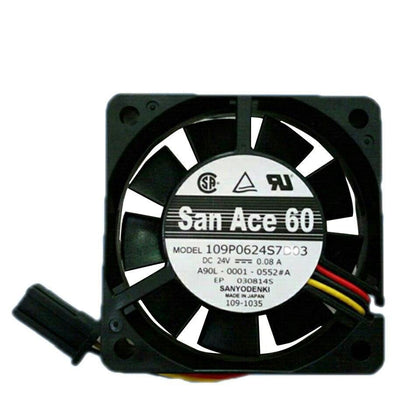 A90L-0001-0552 # A 109P0624S7D03 6015 60cm 60mm 24V 0.08A cooling fan